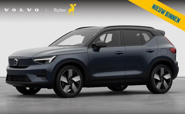Volvo EX40 252PK Single Motor Extended Range Plus 82 kWh / Lounge Pakket / Extra getint glas / 360 Camera / 20'' velgen / Panoramadak / Zwart dak
