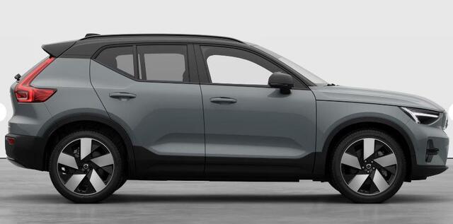 Volvo EX40 Single Motor Extended Range Plus 82 kWh / Lounge pakket / Extra getint glas / Panoramadak / 360 camera / 20''velgen / zwart dak