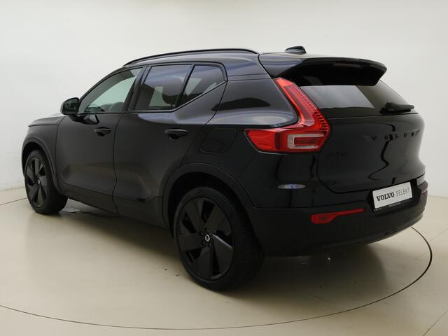 Volvo EX40 Extended Range Ultra Black Edition / Pixel Koplampen / 360 Camera / Nubuck / H&K Audio / 20'' / Stoel + Stuurw. Verwarming / Panoramadak / Elektr. Achterklep /