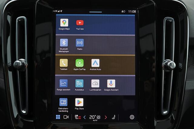 Volvo EX40 Twin Motor Performance Ultra Black Edition 82 kWh - Panorama/schuifdak - IntelliSafe Assist & Surround - 360º Camera - Harman/Kardon audio - Verwarmde voorstoelen, stuur & achterbank - Parkeersensoren voor & achter - Elektr. bedienb. voorstoelen met geheu