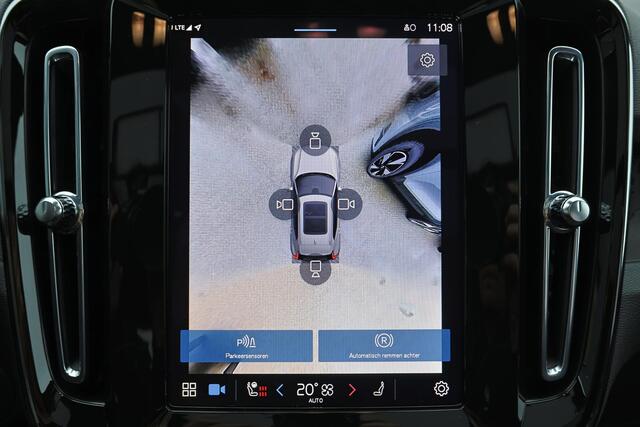 Volvo EX40 Twin Motor Performance Ultra Black Edition 82 kWh - Panorama/schuifdak - IntelliSafe Assist & Surround - 360º Camera - Harman/Kardon audio - Verwarmde voorstoelen, stuur & achterbank - Parkeersensoren voor & achter - Elektr. bedienb. voorstoelen met geheu