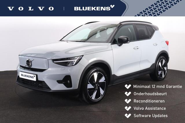 Volvo EX40 Extended Range Ultra 82 kWh - Panorama/schuifdak - IntelliSafe Assist & Surround - 360º Camera - Harman/Kardon audio - Verwarmde voorstoelen, stuur & achterbank - Parkeersensoren voor & achter - Elektr. bedienb. voorstoelen met geheugen links - Draadloze