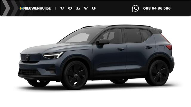 Volvo EX40 Single Motor Ext. Range Ultra Bl. Ed. Eur. 82 kWh | Google | Stoelverwarming Voor + Achter | Adaptieve Cruise Control | Getint Glas | Stuurverwarming | Warmtepomp | Harman Kardon Audio | Zitverlenging | Elek. Achterklep | Park Assist | Draadloos Opladen T