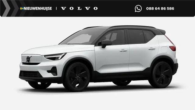 Volvo EX40 Single Motor Ext. Range Ultra Bl. Ed. Eur. 82 kWh | Google | Stoelverwarming Voor + Achter | Adaptieve Cruise Control | Getint Glas | Stuurverwarming | Warmtepomp | Harman Kardon Audio | Zitverlenging | Elek. Achterklep | Park Assist | Draadloos Opladen T