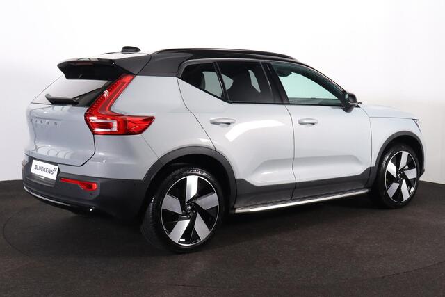 Volvo EX40 Performance Ultra 82 kWh - Panorama/schuifdak - IntelliSafe Assist & Surround - 360º Camera - Harman/Kardon audio - Verwarmde voorstoelen, stuur & achterbank - Parkeersensoren voor & achter - Elektr. bedienb. voorstoelen met geheugen links - Draadloze tel