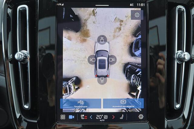 Volvo EX40 Performance Ultra 82 kWh - Panorama/schuifdak - IntelliSafe Assist & Surround - 360º Camera - Harman/Kardon audio - Verwarmde voorstoelen, stuur & achterbank - Parkeersensoren voor & achter - Elektr. bedienb. voorstoelen met geheugen links - Draadloze tel