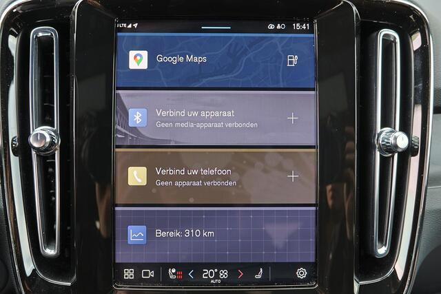 Volvo EX40 Extended Range Ultra 82 kWh - Panorama/schuifdak - IntelliSafe Assist & Surround - 360º Camera - Harman/Kardon audio - Verwarmde voorstoelen & stuur - Parkeersensoren voor & achter - Elektr. bedienb. voorstoelen met geheugen links - Draadloze tel. lader -