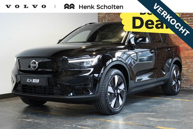 Volvo EX40 Single Motor Extended Range Ultra | DEMO DEAL | Panoramadak | Verwarmbare voorstoelen & stuurwiel | Premium audio by Harman Kardon | Apple carplay/Android auto | Adaptive cruise control | Elektrisch Verstelbare Voorstoelen | 360º Camera | Warmtepomp