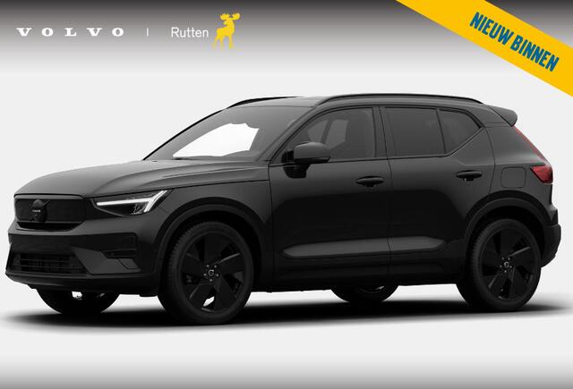 Volvo EX40 Single Ext. Range Ultra Black Edition Europa / Panoramadak / Adaptive cruise control / 360 Camera / Elektrisch bedienbare stoelen met geheugen / Apple Carplay / Android auto /