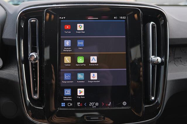 Volvo EX40 Extended Range Plus 82 kWh - IntelliSafe Assist & Surround - 360º Camera - Verwarmde voorstoelen, stuur & achterbank - Parkeersensoren voor & achter - Elektr. bedienb. bestuurdersstoel met geheugen - Draadloze tel. lader - Warmtepomp - Extra getint glas -