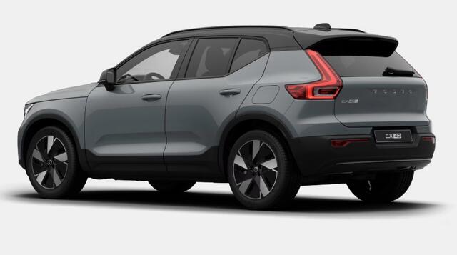 Volvo EX40 Twin Motor Performance Ultra Europa 82 kWh | Harman Kardon audio | 20" | Schuif-/kanteldak | Getint Glas | Elektrische stoelverstelling | Nubuck bekleding | Adaptive Cruise Control | Dodehoekdetectie |