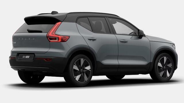 Volvo EX40 Twin Motor Performance Ultra Europa 82 kWh | Harman Kardon audio | 20" | Schuif-/kanteldak | Getint Glas | Elektrische stoelverstelling | Nubuck bekleding | Adaptive Cruise Control | Dodehoekdetectie |