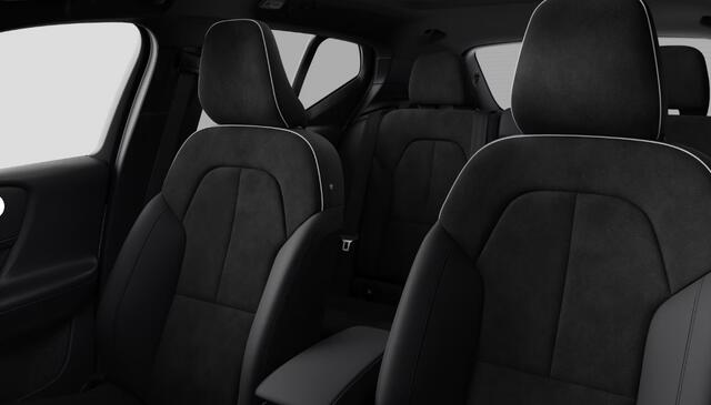 Volvo EX40 Twin Motor Performance Ultra Europa 82 kWh | Harman Kardon audio | 20" | Schuif-/kanteldak | Getint Glas | Elektrische stoelverstelling | Nubuck bekleding | Adaptive Cruise Control | Dodehoekdetectie |