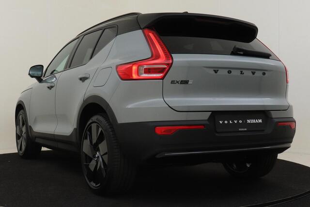 Volvo EX40 SINGLE MOTOR EXTENDED RANGE ULTRA BLACK EDITION EUROPA 82 kWh -PANO.DAK|HARMAN/KARDON|360°CAM|POWER-SEATS|PRIVACY.GLAS|20"|SoH:100%