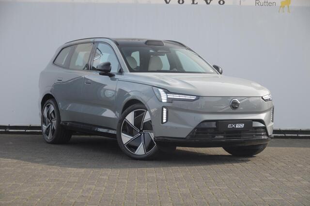 Volvo EX90 Twin Motor Performance Ultra 7p. 111 kWh Luchtvering / Bowers & Wilkins audio / Elektrich bedienbare voorstoelen / Massage / Memory seats / Head-up display / Panoramadak / BLIS / 360 Camera /
