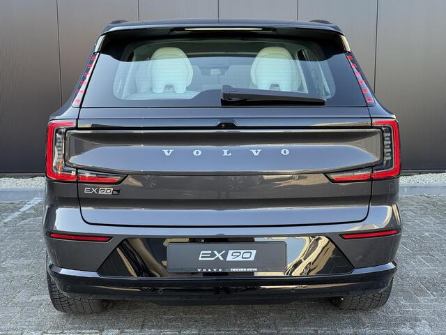 Volvo EX90 Twin Motor Ultra 7p. 111 kWh , Luchtvering , Elek. Trekhaak , Stoel+Stuur+Achterbank Verwarmd, Panoramadak , Bose-Audio , Massage , 360 Camera , Google , BLIS , Carplay , Adaptive Cruise , Pilot Assist ,
