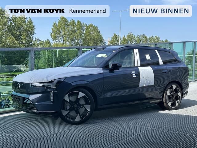 Volvo EX90 Twin Motor Performance Ultra 7p. 111 kWh / DIRECT LEVERBAAR / Pano. dak/ Luchtvering / Bowers & Wilkins / 517 PK / 22 Inch /