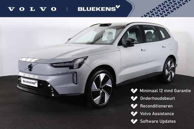 Volvo EX90 Twin Motor Performance Ultra 7p. 111 kWh - Luchtvering - Pilot Assist Pack - Panoramadak - IntelliSafe Assist & Surround - 360º Camera - Bowers & Wilkins audio - Verwarmde voorstoelen, stuur & achterbank - Parkeersensoren voor & achter - Head up display -