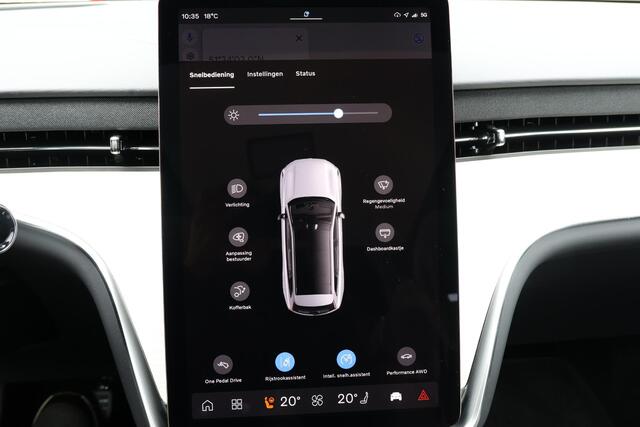 Volvo EX90 Twin Motor Performance Ultra 7p. 111 kWh - Luchtvering - Pilot Assist Pack - Panoramadak - IntelliSafe Assist & Surround - 360º Camera - Bowers & Wilkins audio - Verwarmde voorstoelen, stuur & achterbank - Parkeersensoren voor & achter - Head up display -