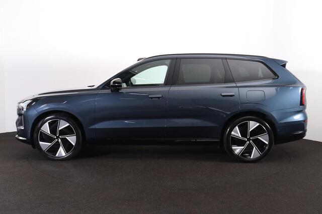 Volvo EX90 Performance Ultra 7p. 111 kWh - Luchtvering - Panoramadak - IntelliSafe Assist & Surround - 360º Camera - Bowers & Wilkins audo - Verwarmde voorstoelen, stuur & achterbank - Parkeersensoren voor & achter - Head up display - Extra getint glas - Inklapbare 