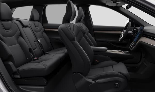 Volvo EX90 456PK Automaat Twin Motor Ultra 7p. 106 kWh / Panoramadak / Luchtvering / Head-up display / Stoelverwarming en stuurwielverwarming / Massagestoelen / Memory seats / Adaptive cruise control / 360 Camera / elektrische achterklep
