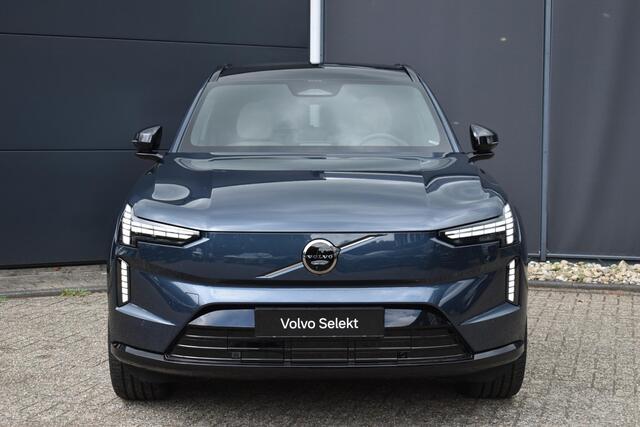Volvo EX90 Single Motor Plus 7p. 92 kWh | 800 Volt | Stoelventilatie | Stoel-/Stuurwielverwarming | 21 inch Aero Velgen | BLIS | Adaptieve Cruise Control | Pilot Assist | 360 graden Camera | Bose Premium Sound | Elektrisch verstelbare Voorstoelen | 7 Seater |