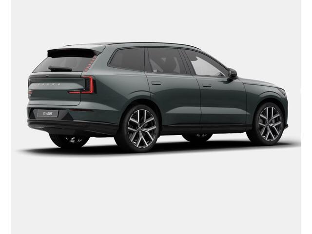 Volvo EX90 Twin Motor Ultra Executive Edition 7p. 106 kWh | 7-Zits | Google | Luchtvering| Stoelverwarming Voor + Achter | Panoramadak | Head-Up Display | Getint Glas | Bowers & Wilkins Audio | Adaptieve Cruise Control | Massage | Keyless | Stuurverwarming | Pilot Assist | Elek. Achterklep | 22 Inch Glossy Black Diamond Lichtmetalen Velgen