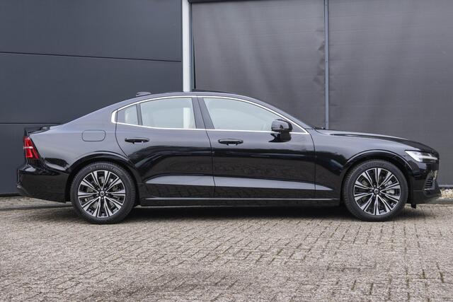 Volvo S60 T6 Automaat Recharge AWD Ultimate Bright | Premium Audio by Harman Kardon | Head-Up display | Panoramadak | Nappa leder interieur | Interieur voorverwarming | 360º Camera