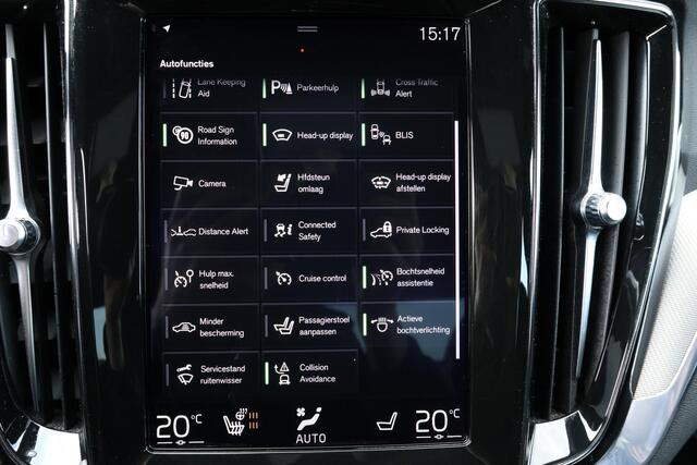 Volvo S60 T8 AWD Recharge R-Design - Panorama/schuifdak - IntelliSafe Assist & Surround - 360º Camera - Bowers & Wilkins audio - Adaptieve LED koplampen - Verwarmde voorstoelen, stuur & achterbank - Parkeersensoren voor & achter - Elektr. bedienb. voorstoelen met g