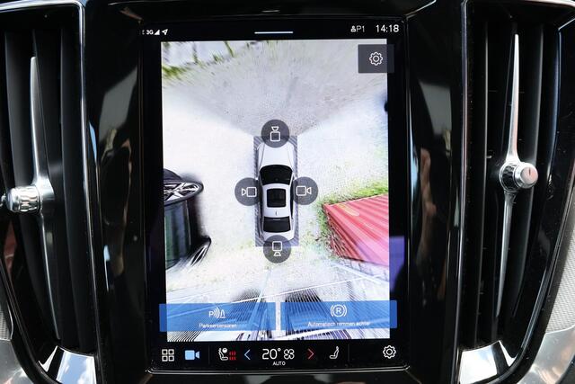 Volvo S60 B4 Plus Dark - Panorama/schuifdak - IntelliSafe Assist & Surround - 360º Camera - Harman/Kardon audio - Adaptieve LED koplampen - Verwarmde voorstoelen, stuur & achterbank - Parkeersensoren voor & achter - Elektr. bedienb. voorstoelen met geheugen - Draad