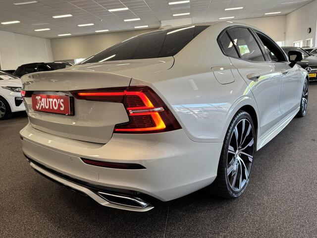 Volvo S60 2.0 Recharge T6 AWD R-Design NAVIGATIE/CAMERA, PANORAMA, LEER,