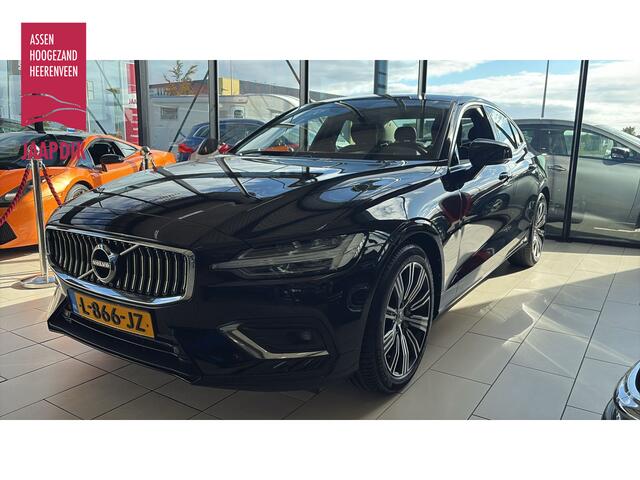 Volvo S60 BWJ 2021 2.0 B4 198 PK Inscription AUTOMAAT | NIEUW BINNEN ! | LEDER | STOELVERW. | MEMORYSTOELEN | FULL LED | NAVI | CLIMA | CRUISE | APPLE & ANDROID | LMV | PDC