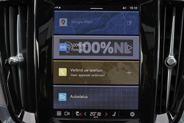 Volvo S60 Recharge T6 AWD Plus Dark - Panorama/schuifdak - IntelliSafe Assist & Surround - 360º Camera - Harman/Kardon audio - Adaptieve LED koplampen - Verwarmde voorstoelen, stuur & achterbank - Parkeersensoren voor & achter - Elektr. bedienb. voorstoelen met geh