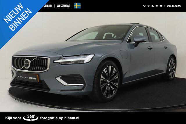 Volvo S60 T6 PLUG-IN HYBRID AWD PLUS BRIGHT -PANO.DAK|360°CAM|POWER-SEATS|CLIMATE|KEYLESS|BLIS|18"