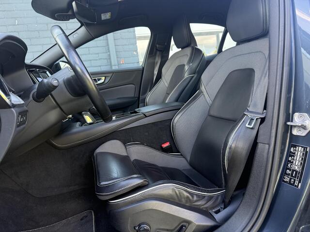 Volvo S60 2.0 Recharge T8 AWD R-Design | Trekhaak | Standkachel | Parkeercamera | Power Seat | Memory | Zonnewering | Leder | Stoel/stuurverwarming | Parkeercamera |