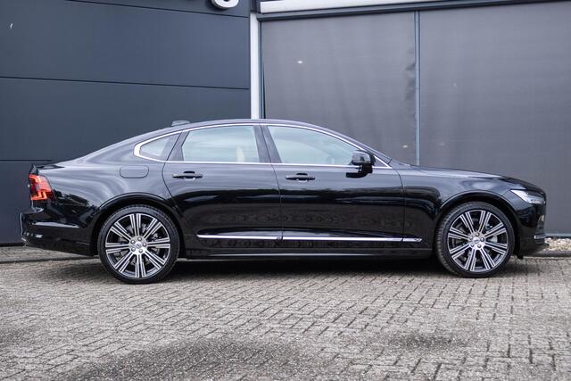 Volvo S90 B5 Automaat Ultimate Bright | 360º camera | Panoramadak | Geventileerde stoelen | Parkeerverwarming | Harman Kardon premium audio | 20'' Lichtmetalen velgen | Adaptive cruise control