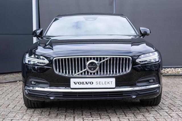 Volvo S90 B5 Automaat Ultimate Bright | 360º camera | Panoramadak | Geventileerde stoelen | Parkeerverwarming | Harman Kardon premium audio | 20'' Lichtmetalen velgen | Adaptive cruise control
