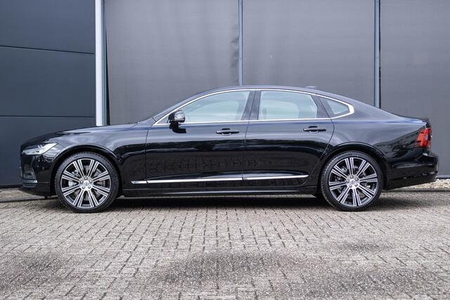 Volvo S90 B5 Automaat Ultimate Bright | 360º camera | Panoramadak | Geventileerde stoelen | Parkeerverwarming | Harman Kardon premium audio | 20'' Lichtmetalen velgen | Adaptive cruise control