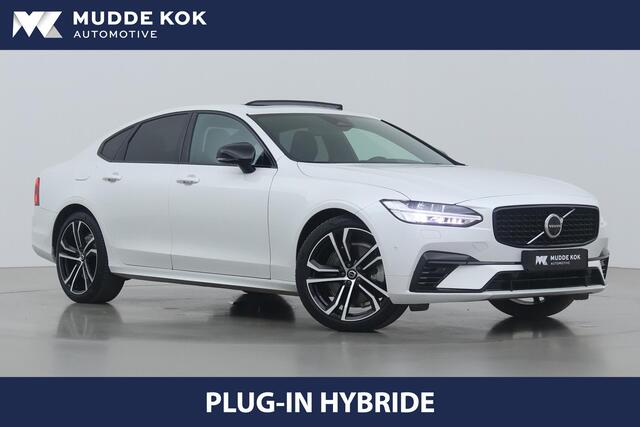 Volvo S90 T8 Ultimate Dark | Long Range | Luchtvering Achter | Bowers&Wilkins | 360° Camera | Head-Up | Schuif/kanteldak