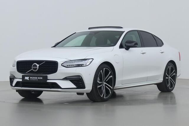 Volvo S90 T8 Ultimate Dark | Long Range | Luchtvering Achter | Bowers&Wilkins | 360° Camera | Head-Up | Schuif/kanteldak