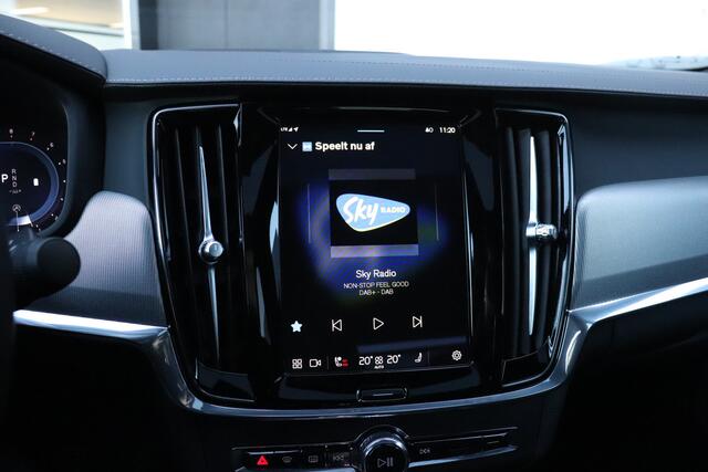 Volvo S90 2.0 B5 Ultimate Dark ( NW PRIJS: 76K) | LEDER | MEMORY | STOEL/STUURVERW. | H&K | HEAD-UP | SCHUIFDAK | 360° CAMERA | NAVI | CRUISE |