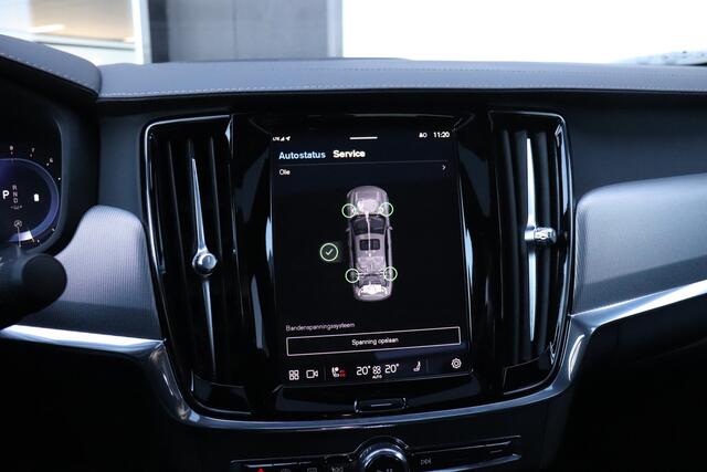 Volvo S90 2.0 B5 Ultimate Dark ( NW PRIJS: 76K) | LEDER | MEMORY | STOEL/STUURVERW. | H&K | HEAD-UP | SCHUIFDAK | 360° CAMERA | NAVI | CRUISE |
