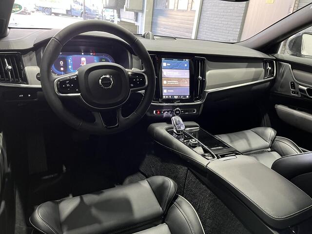 Volvo S90 T8 AWD Ultimate Dark | Long Range | Bowers&Wilkins | Luchtvering Achter | Schuif/kanteldak | Head-Up | 20 Inch