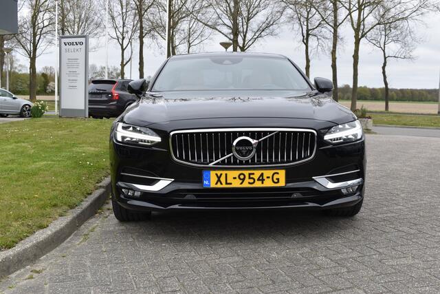 Volvo S90 T6 320PK AWD Inscription HUD | B&W | 360 Camera | Schuifdak | Luchtvering | Trekhaak | 20"LMV