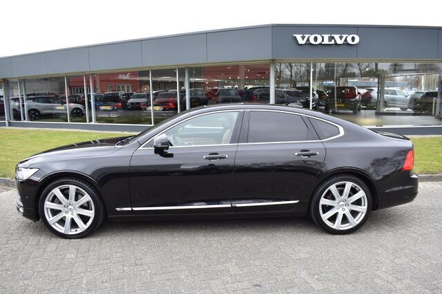 Volvo S90 T6 320PK AWD Inscription HUD | B&W | 360 Camera | Schuifdak | Luchtvering | Trekhaak | 20"LMV