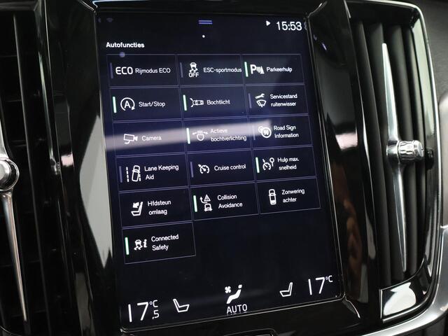 Volvo S90 2.0 T5 250PK INSCRIPTION + SCHUIFDAK ADAPTIVE CRUISE | STANDKACHEL | LEDER | CARPLAY
