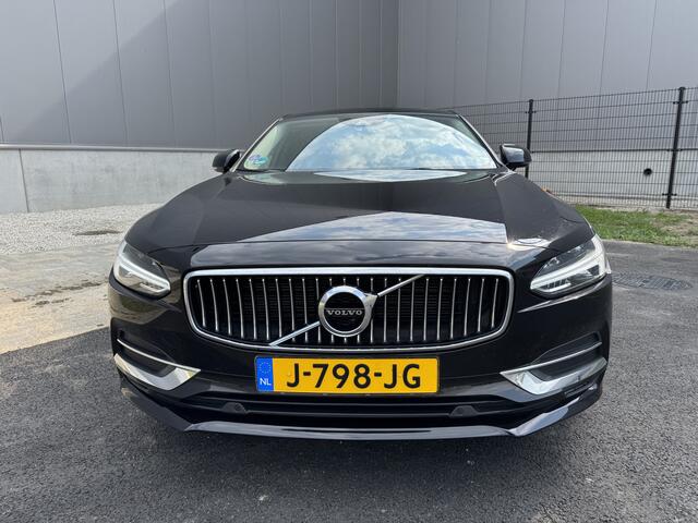 Volvo S90 2.0 T4 Inscription Plus Line Luxury Orig. NL, Vol leder Nappa met Memory/ Verwarming/ Massage/ Koeling, Pano, Head-Up, 4 Zone Klima, Cold Package, Versatility Pro Line, Park Ass, Verwarmd Stuur, Lmv.