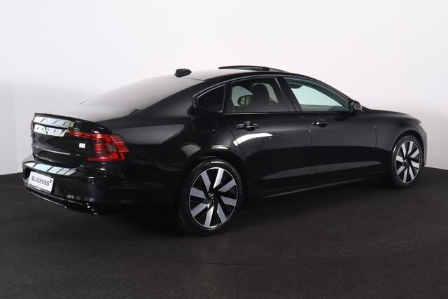 Volvo S90 T8 AWD Ultra Dark - LONG RANGE - IntelliSafe Assist & Surround - 360º Camera - Harman/Kardon audio - Adaptieve LED koplampen - Verwarmde voorstoelen, stuur & achterbank - Parkeersensoren voor & achter - Elektr. bedienb. voorstoelen met geheugen - Head up 