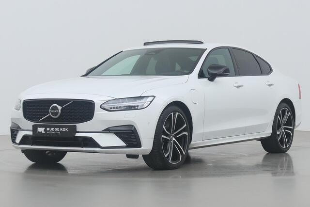 Volvo S90 T8 Recharge Ultimate Dark | Bowers&Wilkins | Luchtvering Achter | Head-Up | ACC | 20 Inch