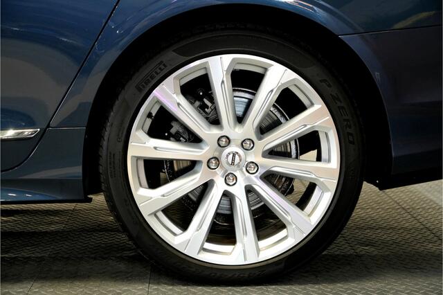 Volvo S90 2.0 T8 AWD 299kW/407pk Aut8 Inscription Exclusive BOWERS&WILKINS + OPEN DAK + ADAPT.CRUISE + 360 CAMERA + EL.TREKHAAK + STOELMASSAGE&-VENTILATIE + STOEL-&STUURVERWARMING + PARKSENSOREN + 20" LM-VELGEN!!